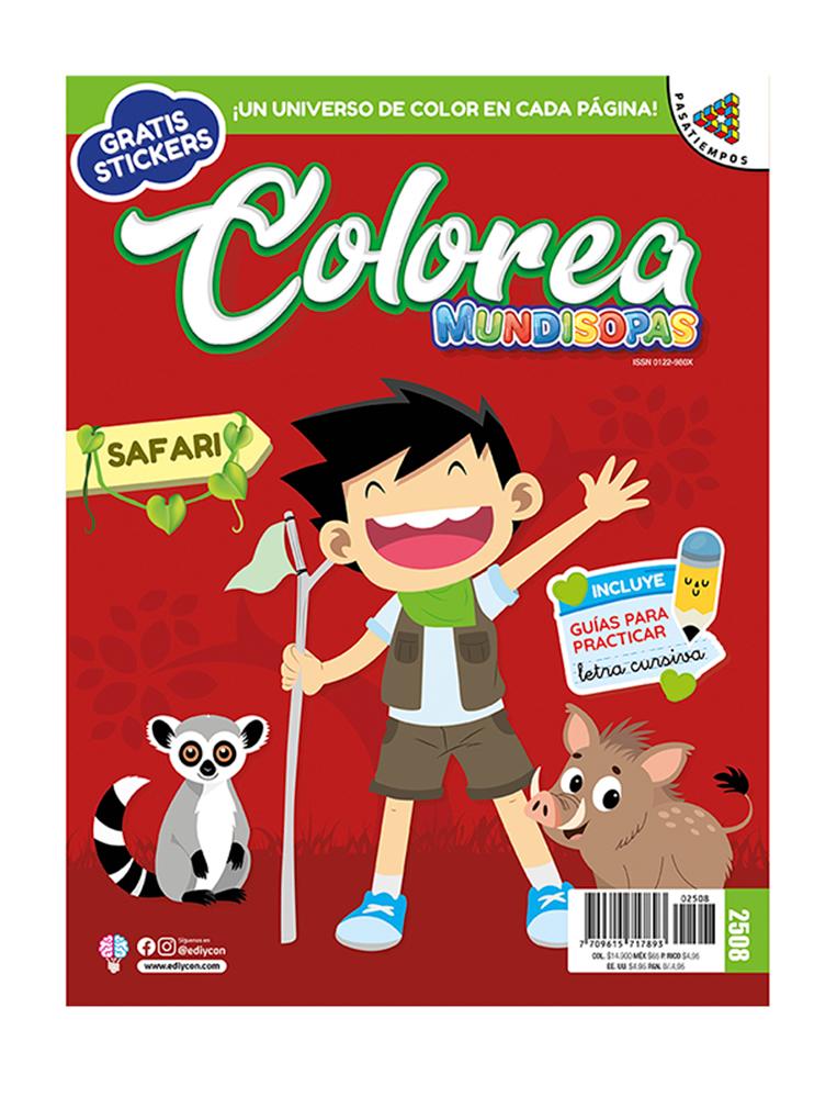 COLOREA MUNDISOPAS NIÑOS