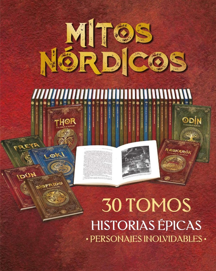 [MNCC] MITOS NORDICOS COLECCION COMPLETA