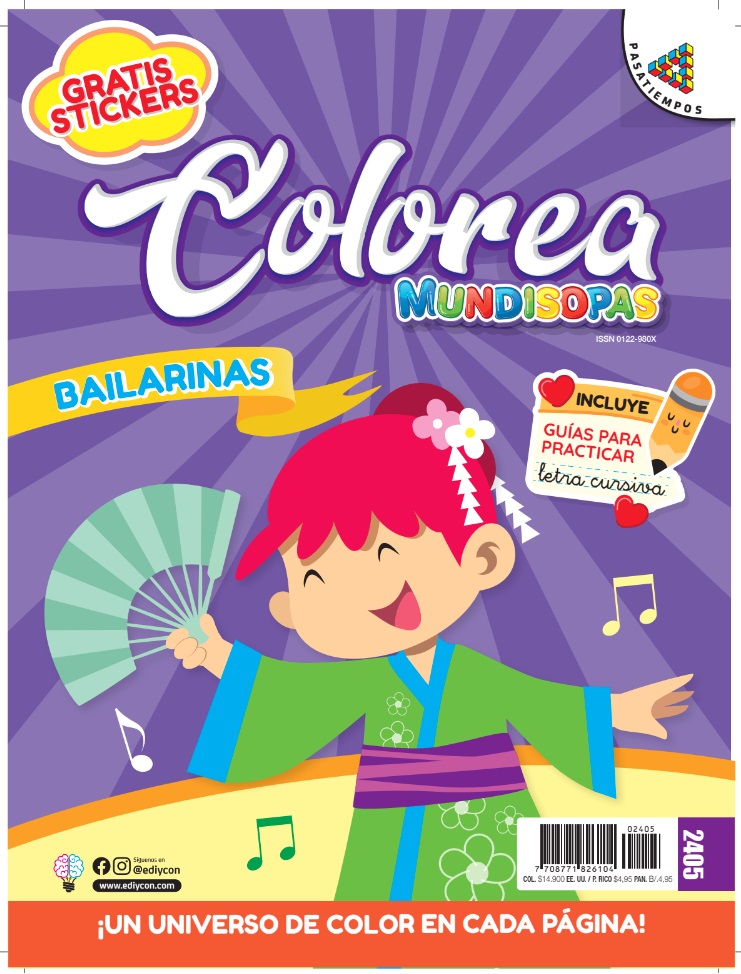 COLOREA MUNDISOPAS NIÑAS
