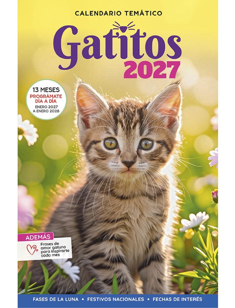 [CAGA2027] CALENDARIO GATITOS (2027)