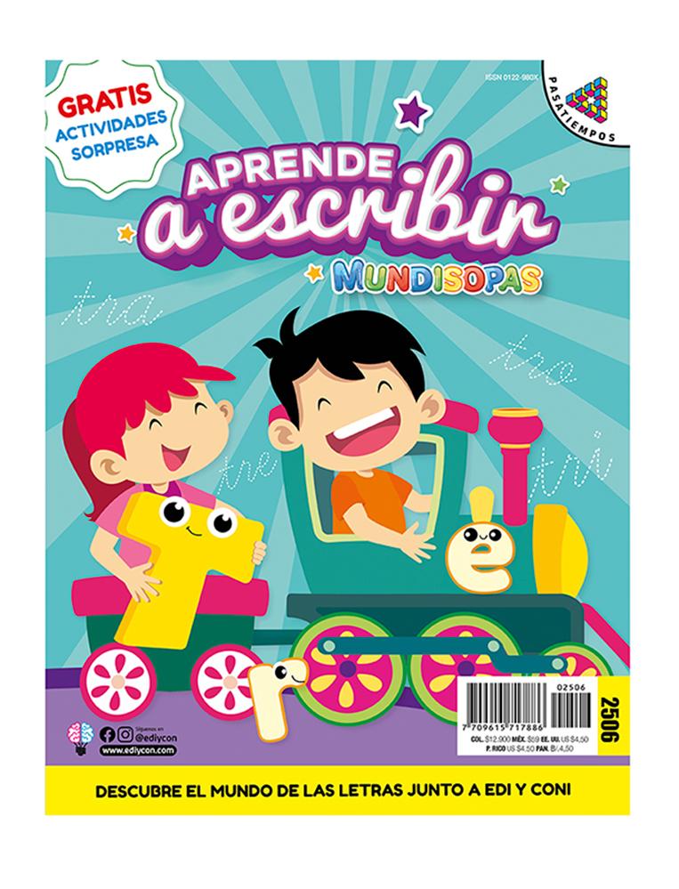 [MUAE2506] MUNDISOPAS APRENDE A ESCRIBIR (2506)