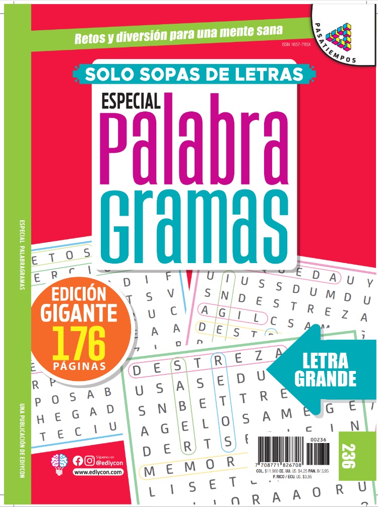 [ESPG236] ESPECIAL PALABRAGRAMAS (236)