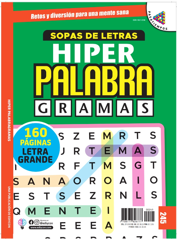 [HIPG245] HIPER PALABRAGRAMAS (245)
